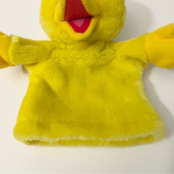 Vintage 1996 Jim Henson Sesame Street Big Bird 8" Hand Puppet Plush Tyco - Picture 4 of 16